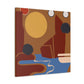 Private Time - Midcentury Canvas