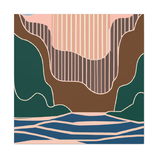 Whimsyfalls - Midcentury Canvas