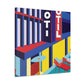 "Aviated Elegance - Midcentury" - Canvas