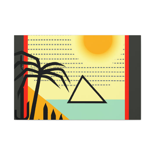Sunny Day - Midcentury Canvas