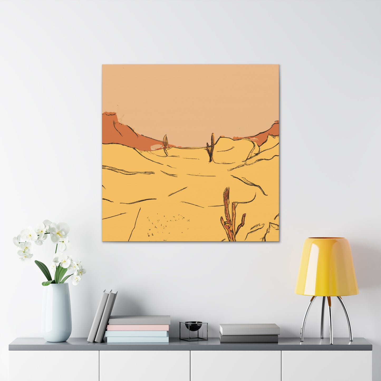 Carnival Fiesta - Vintage Contemporary - Desert Canvas