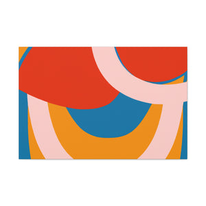 Atomic Burst - Midcentury - Canvas