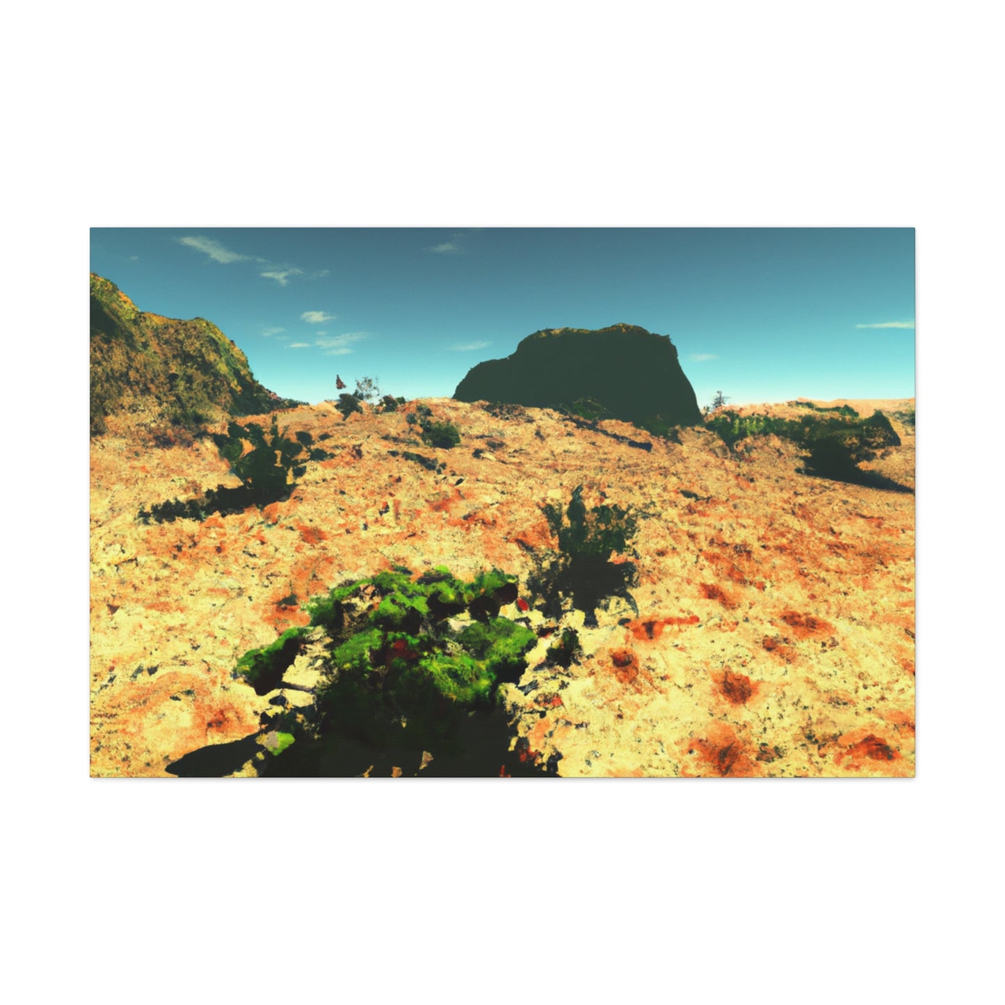 Desert Mirage-Landscape - Canvas