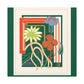 Dapple-furred Floral- Midcentury Canvas