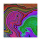 Aqua Mist - Abstract - Canvas