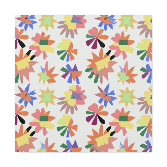 Sunshiney - Floral - Canvas
