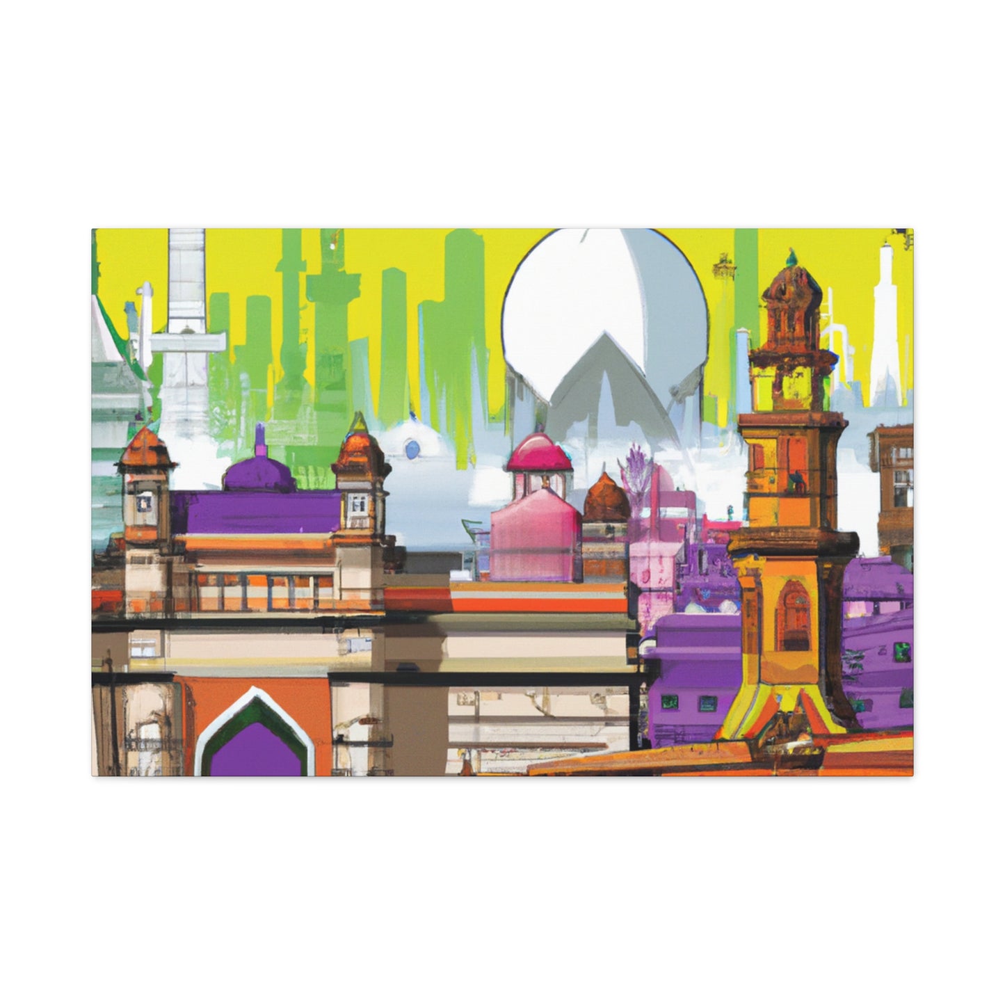 Ajanta Caves - Destination India - Canvas