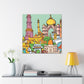 Lotus Island - Destination India - Canvas