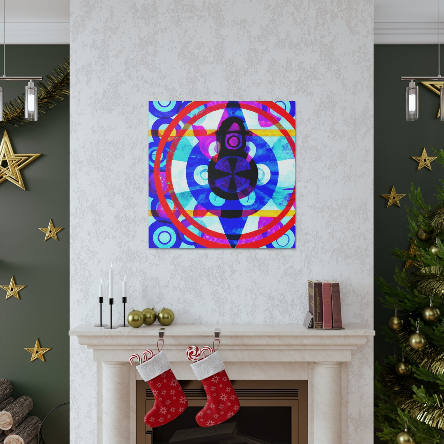 Kalidescope - Glass Canvas