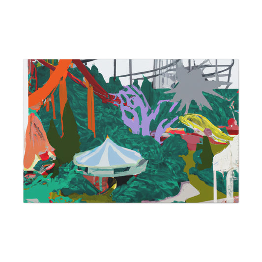 Gardenia Glade - Landscape - Canvas
