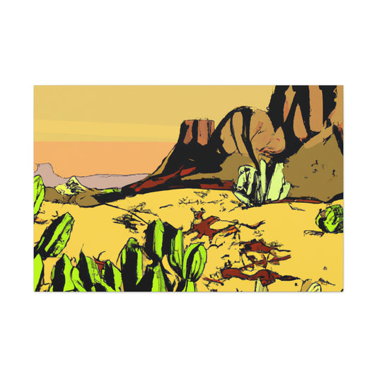 Dune-scape Landscape - Canvas