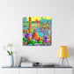 Ganges River - Destination India - Canvas