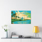 Bustling India - Destination India - Canvas