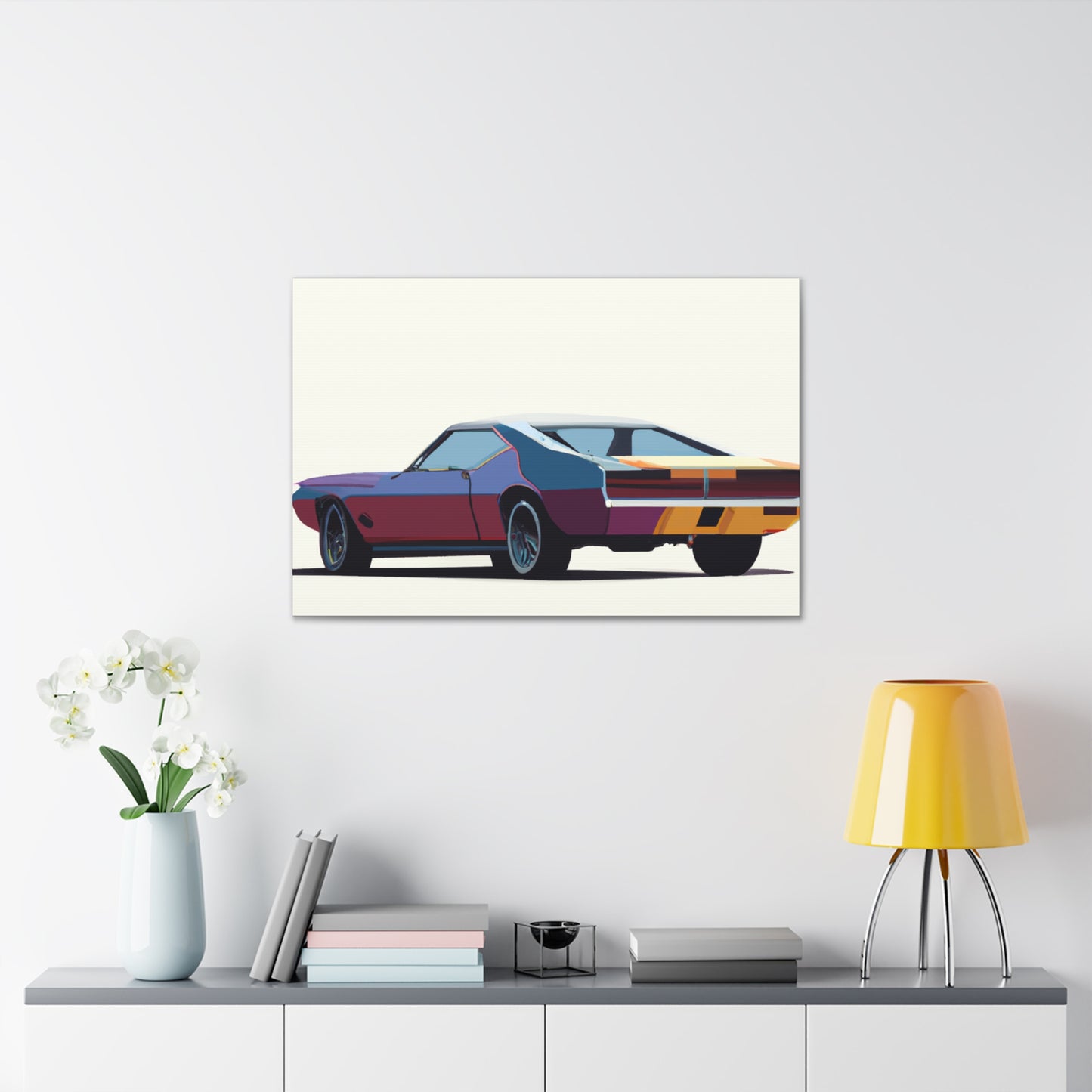 Hot Rod Phoenix - Automobile - Canvas
