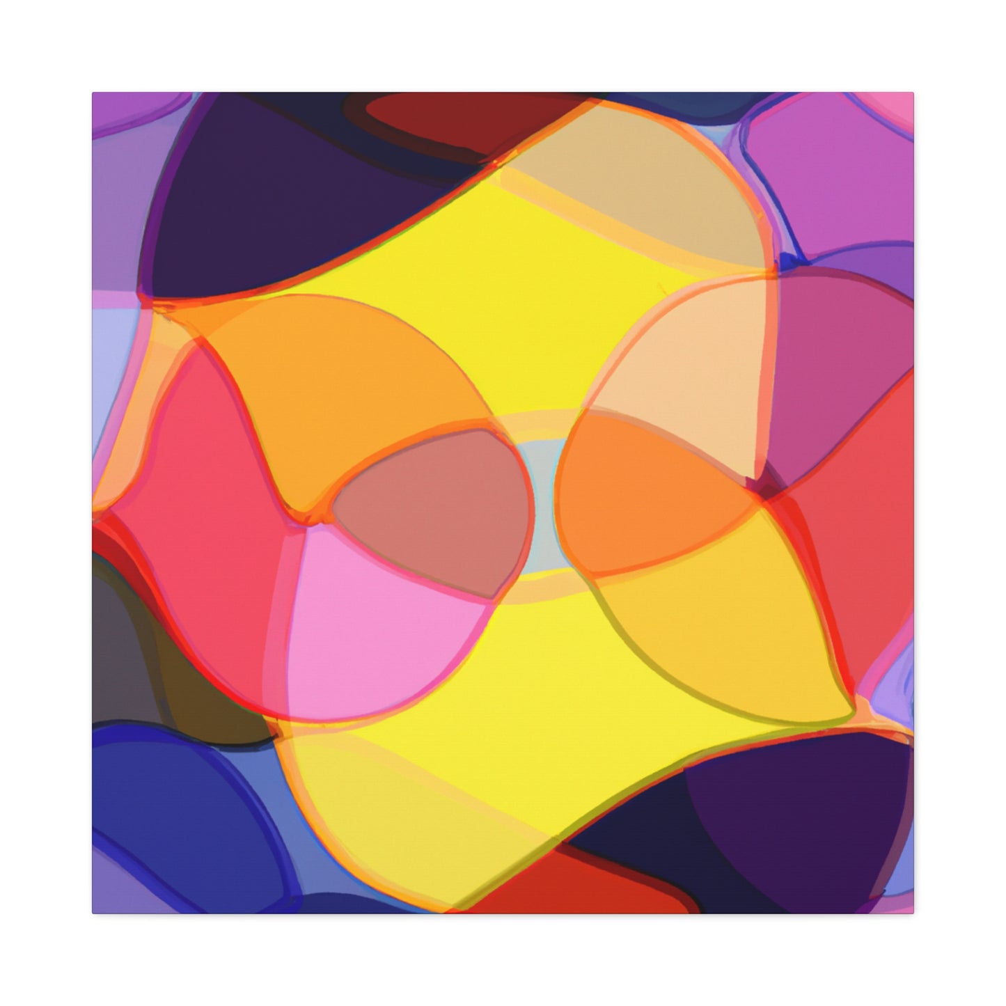 Rainflower - Abstract - Canvas