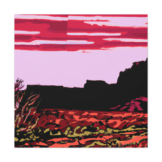 Sahara Mirage - Landscape - Canvas
