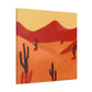 Caravan Cozy - Vintage Contemporary - Desert Canvas
