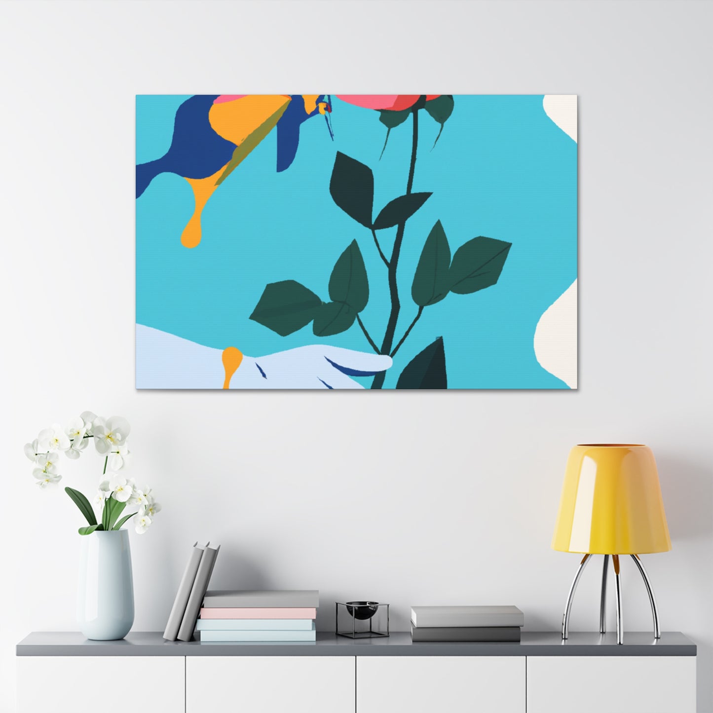 "Simplicity Rising - Minimalism" - Canvas