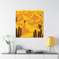 Camelot Charm - Vintage Contemporary - Desert - Canvas