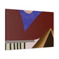 Pyramid Looper - Midcentury Canvas