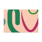 Multicolor Maze- Midcentury - Canvas