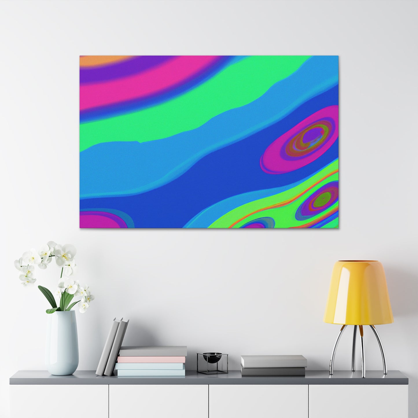 Serene Mirage - Abstract - Canvas