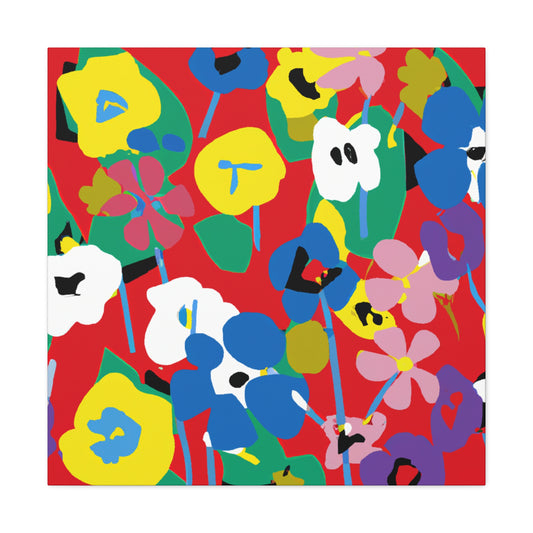 Flower Fairy Adventures - Floral Canvas