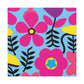 Blissful Burst - Floral - Canvas