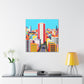 Santiago Villaescusa - South America Canvas