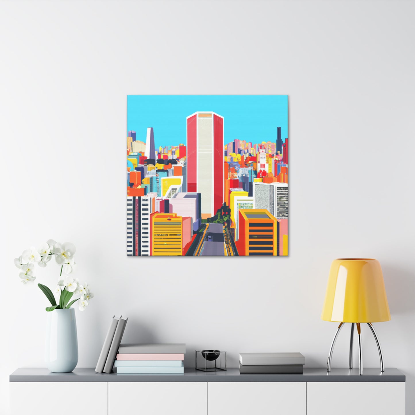Santiago Villaescusa - South America Canvas