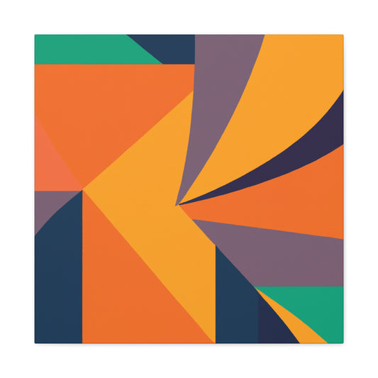 Daydreaming Starburst - Midcentury - Canvas