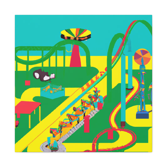 Cotton Candy Kingdom - Amusement - Canvas