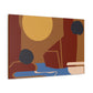 Private Time - Midcentury Canvas