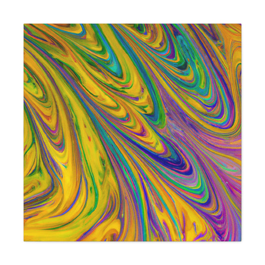 Yello Rijn - Abstract Canvas