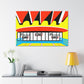 'The Wacky Wagon' - Canvas - Pop Art