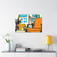 Zen Collage - Midcentury - Canvas