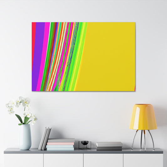 Rainbow Blast - Abstract - Canvas