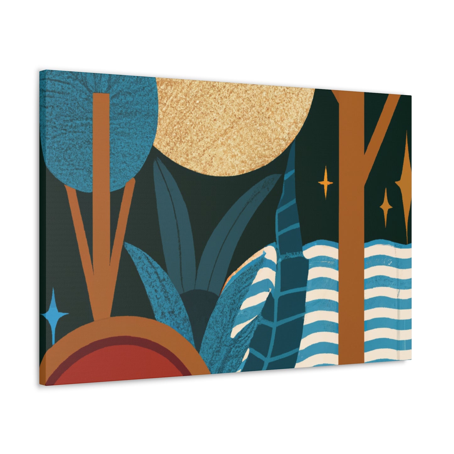 Roadmap to Progress - Midcentury - Canvas
