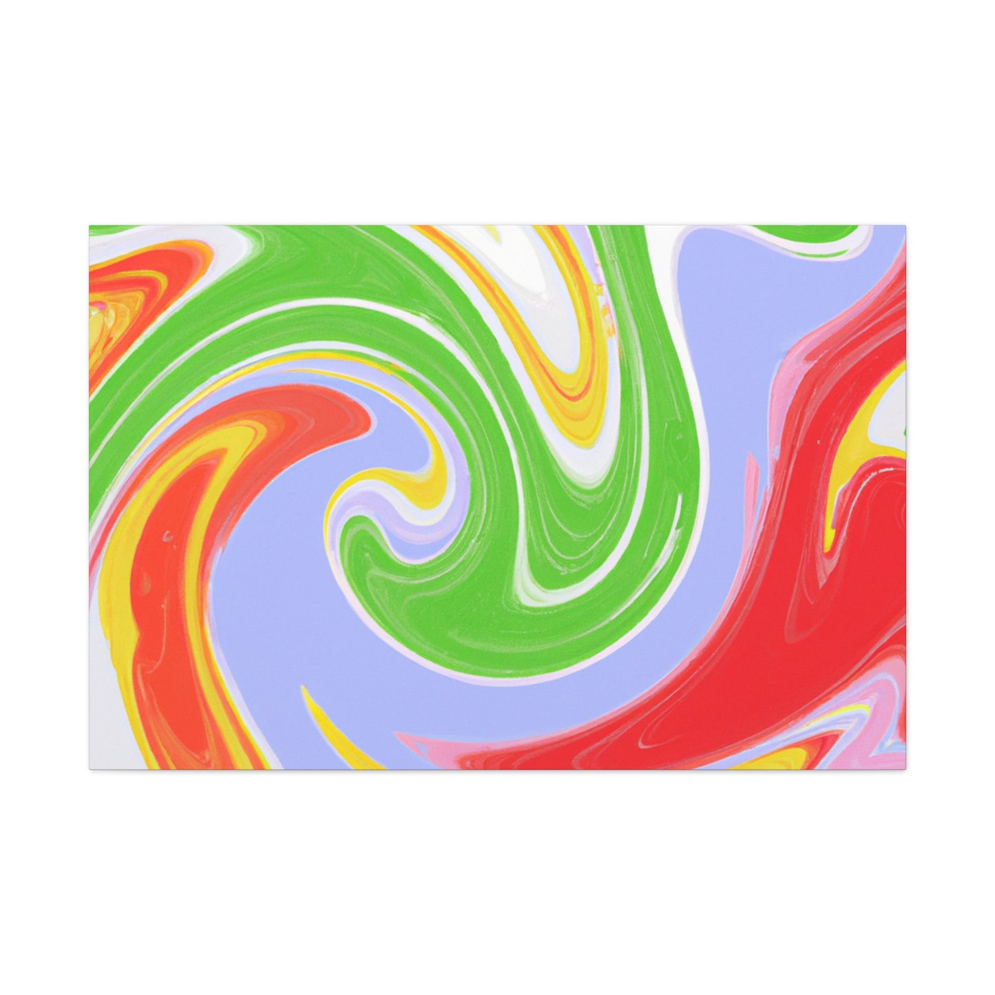 Aqualene - Abstract - Canvas