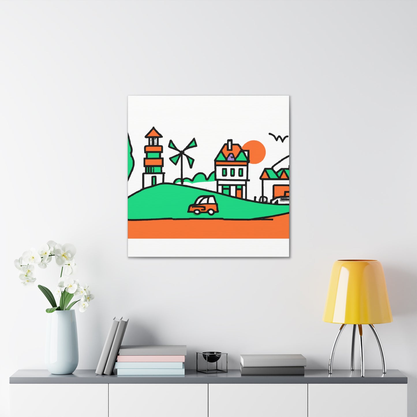 Light Horizon - Minimalism - Canvas