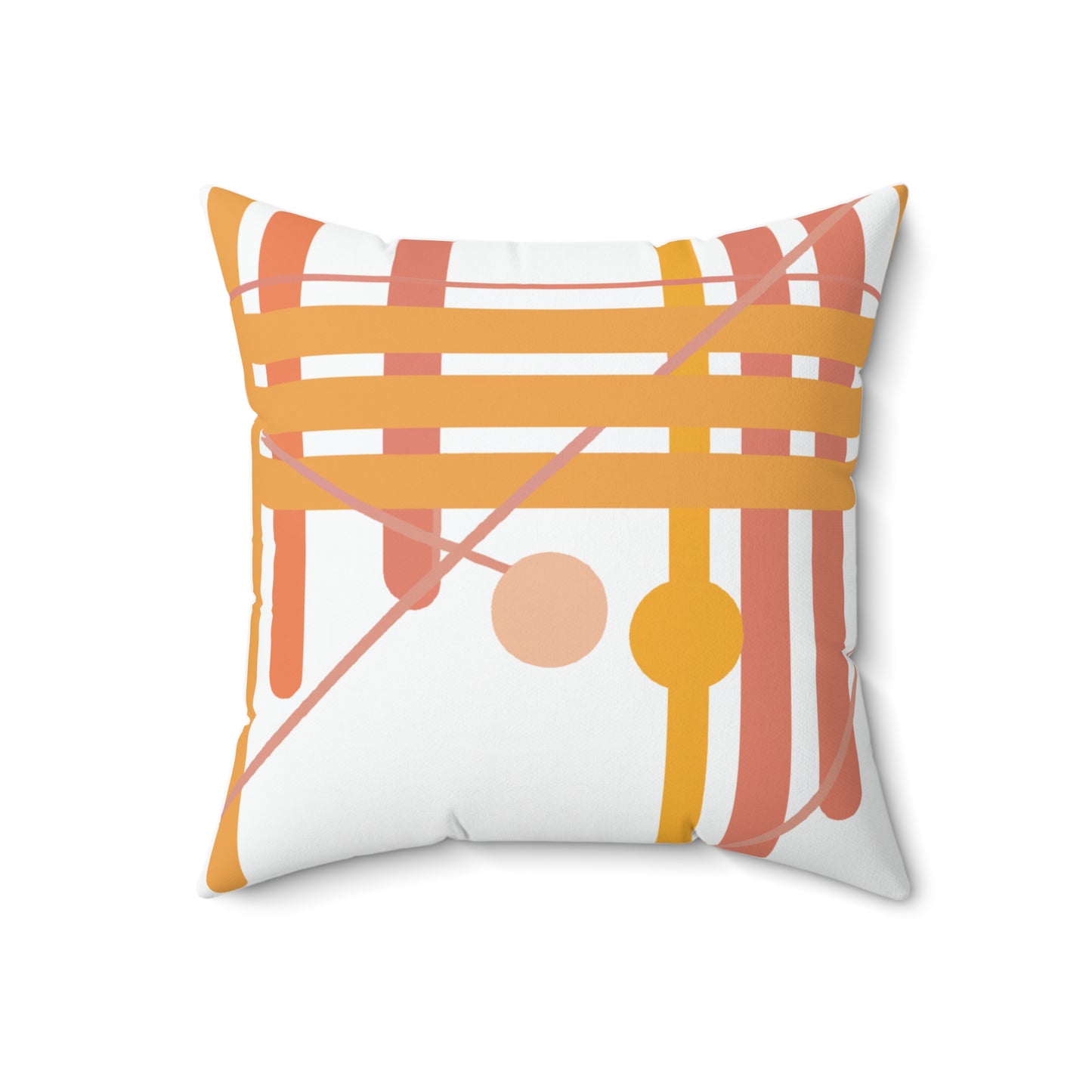 Spun Polyester Square Pillow