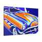 Vintage Thunder Road - Automobile Canvas