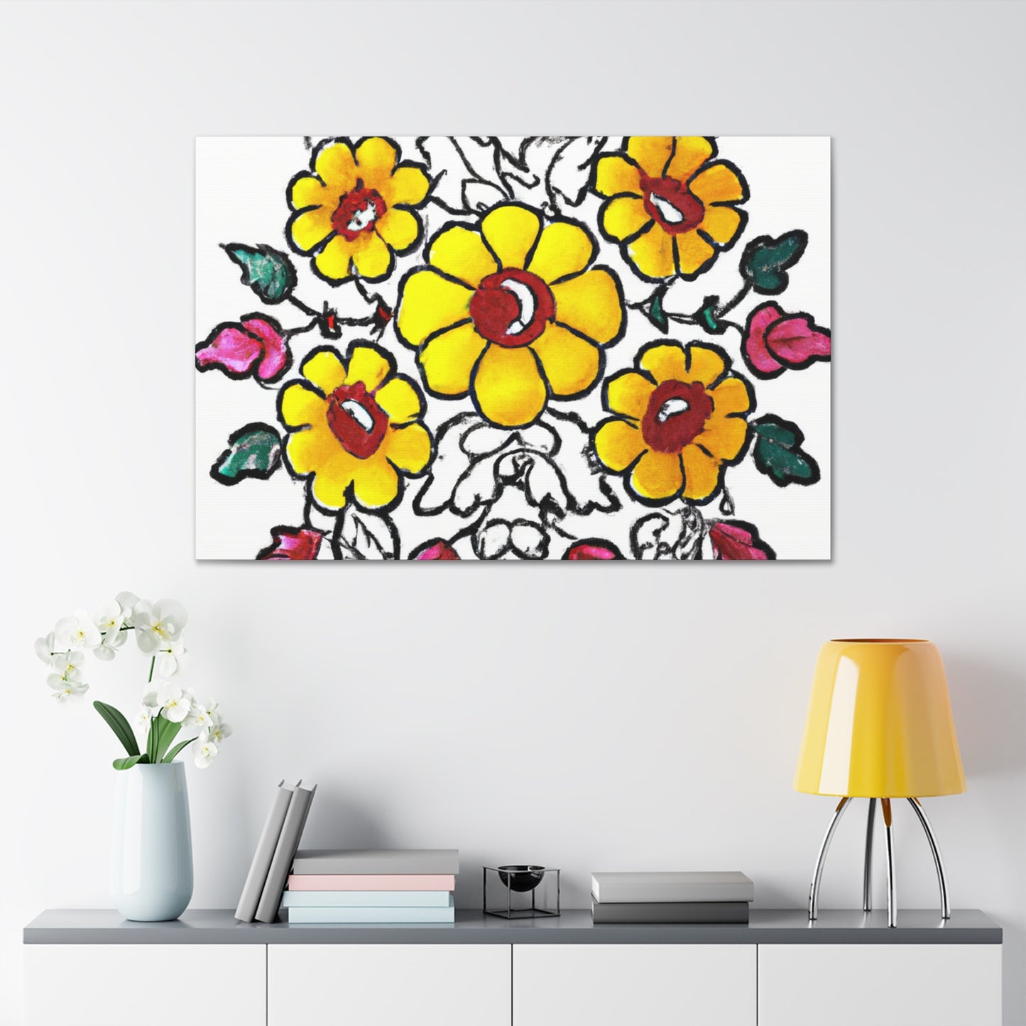 Aurora-Floral - Canvas