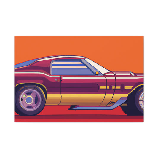 Blastoff Bronco - Automobile - Canvas