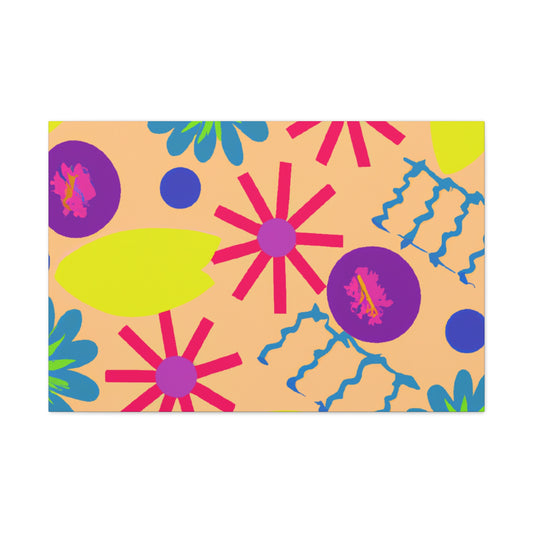 Bloomburst - Floral - Canvas