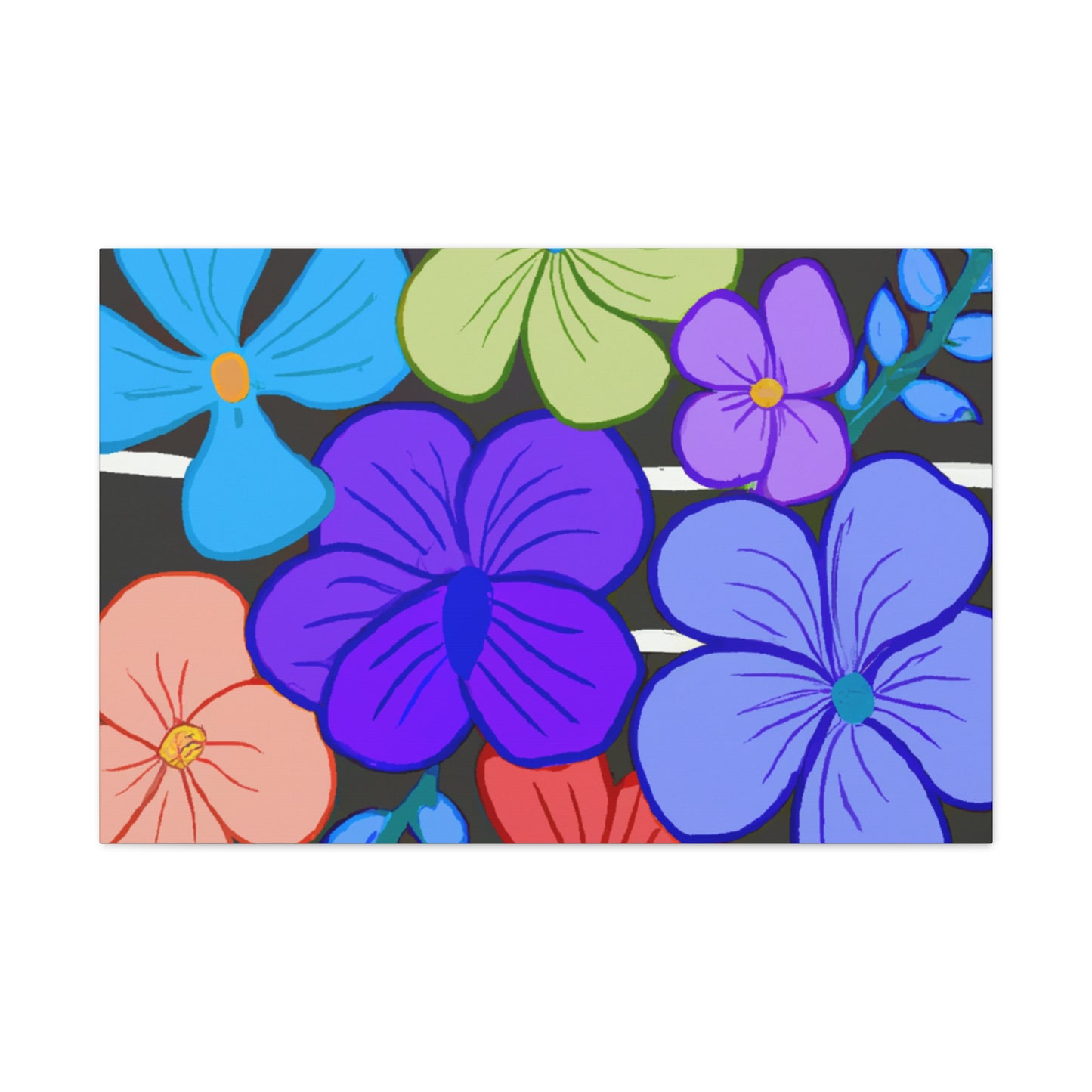 Bloomingvale - Floral - Canvas