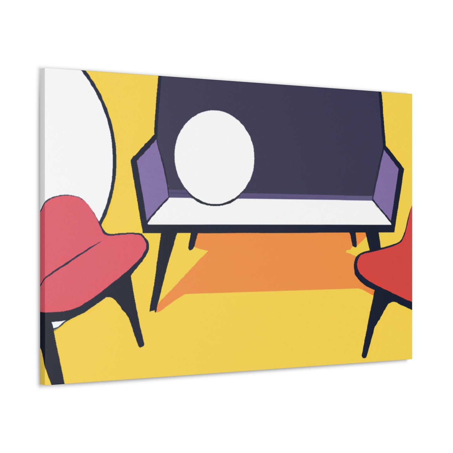 Urban Oasis- Midcentury - Canvas