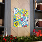 "Double Trouble Bouquet: A Bloom Boogie!" - Floral Canvas
