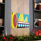 Sunshine Records - Canvas Pop Art