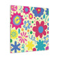 "Flower Symphony" - Floral Canvas